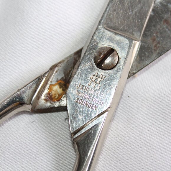 Vintage Lot Of 4 Scissors J.A.Henckels, Wilbert, Italy #70, Unbranded - Picture 7 of 14